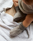 Joha Baby Booties - Wool Fleece Booties Cream / 60