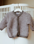 Cardigan - Wool Fleece - Sesame