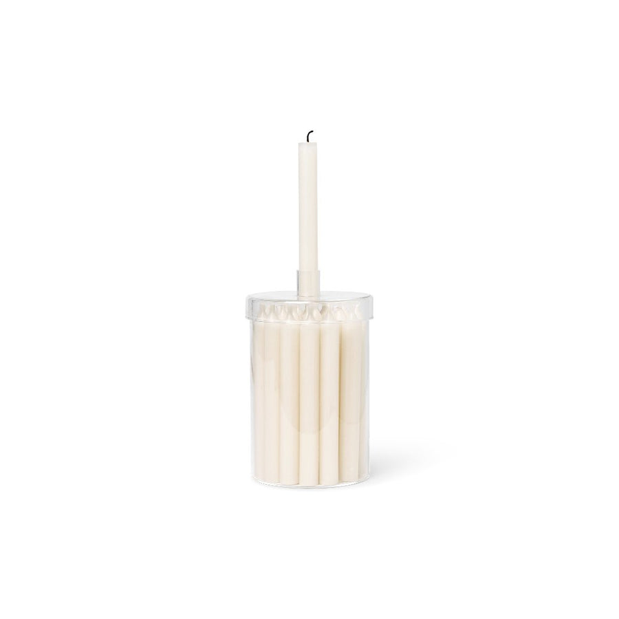 Christmas candles - Reusable glass holder