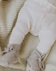 Tothemoon ☾ Baby tights - Organic cotton Socks & Tights Natural / 56