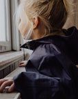 Fairechild Raincoat - 100% Recycled Rain Coats 1-2Y / Falce Indigo