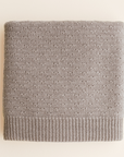 Hvid Hvid x Zoen voor Gust - Dora blanket - 100% Merino wool - Thick knit - Sesame Blankets Default Title