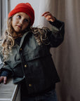 Fairechild Raincoat - 100% Recycled Rain Coats 1-2Y / Falce Indigo