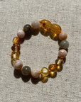 Sunstone - Bracelet - Anklet - Amber Teether - Zoenvoorgust.com