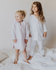 Khasto Pyjama set - Cotton Cashmere Pyjama White / 1-2y