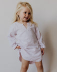 Khasto Pyjama set - Cotton Cashmere Pyjama White / 1-2y