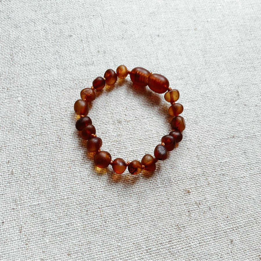 Amber bracelet - Baby - 12 cm