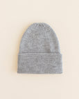 Hvid Hvid - Newborn beanie - 100% Merino wool Baby en peuter Grey Melange