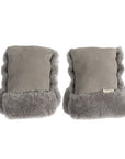 Binibamba Buggy mittens - 100% Merino Sheepskin Accessoires Elephant