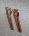 Cink Toddler fork - 2 pack Eat Rye/brick