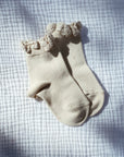 condor Ruffle Socks - Earthy Colors Socks Cream / 3-6m