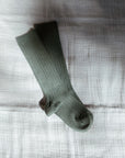 condor Ribbed knee socks - Earthy Colors Socks Ocean Green / 3-6m