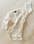 Cosilana Body - Long sleeve - Wool, Silk & Cotton Rompers Natural / 50-56