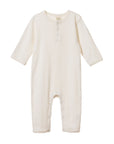 Nature Baby - Long sleeve - Pyjama Suit - Pointelle - Cotton - Zoenvoorgust.com