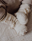 Hirsch Natur Newborn socks - 100% Organic Cotton Booties Default Title