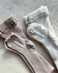 Tothemoon ☾ Baby tights - Organic cotton Socks & Tights Natural / 56
