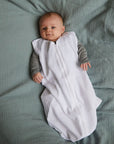 Khasto Baby Sleeping Bag - Organic Cotton sleeping bag 80cm / White