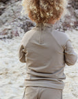 Ina Swim Shirt long sleeve - Sustainable Zwemkleding Sand / 6m