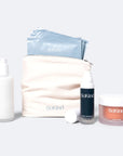 Mom skincare set - Belly mask, stretch mark balm, body lotion & nipple balm - 100% Natural