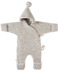 Binibamba Snuggle suit - 100% Wool - Milk Outerwear Small (0-6m)