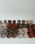 Hvid Hvid Booties - 100% Merino wool Booties Sesame / 0-9m