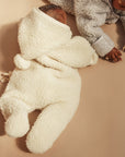 Binibamba Snuggle suit - 100% Wool - Milk Outerwear Small (0-6m)