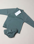 Ina Swim Shirt long sleeve - Sustainable Zwemkleding Moss / 6m