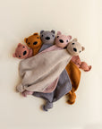 Hvid Hvid Cuddly teddy tokki - 100% Merino wool Soft Toys Sesame
