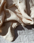 Gentil Coquelicot - Baby blanket - Embroidery - Flowers - Zoenvoorgust.com