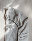Tothemoon ☾ Tothemoon ☾ - Muslin Changing pad cover- Handmade in Holland changing mats & basket Smokey Sand