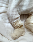Hirsch Natur Newborn socks - 100% Organic Cotton Booties Default Title
