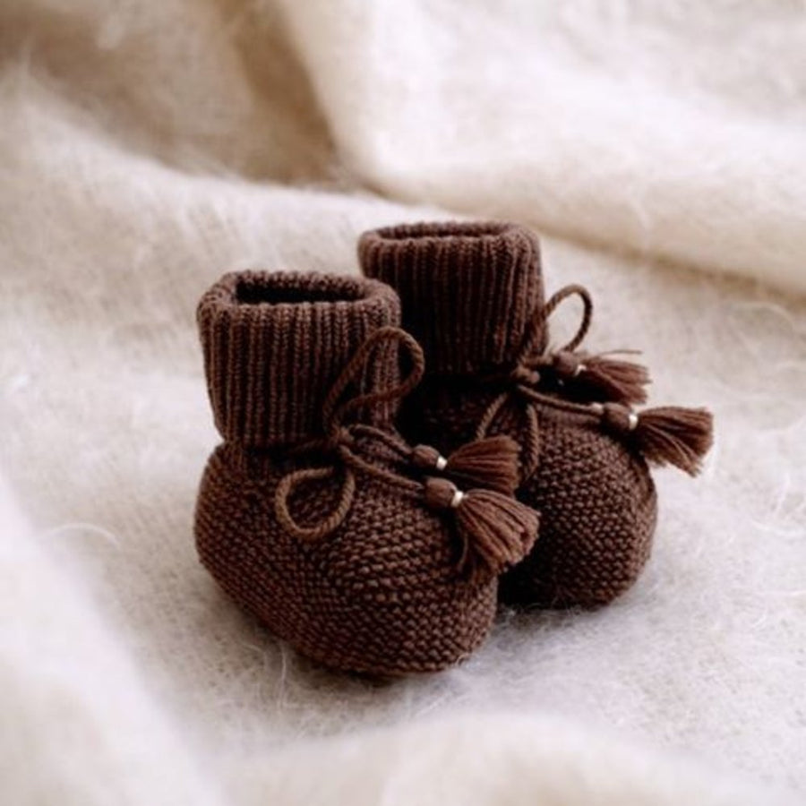 Gentil Coquelicot - Knitted - Baby Booties - Socks - Zoenvoorgust.com