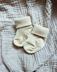 Living Crafts Baby Socks - Organic wool Socks & Tights Natural / 15-16