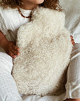 Shepherd of Sweden Hot Water Bottle Cover - Sheepskin Baby care Creme