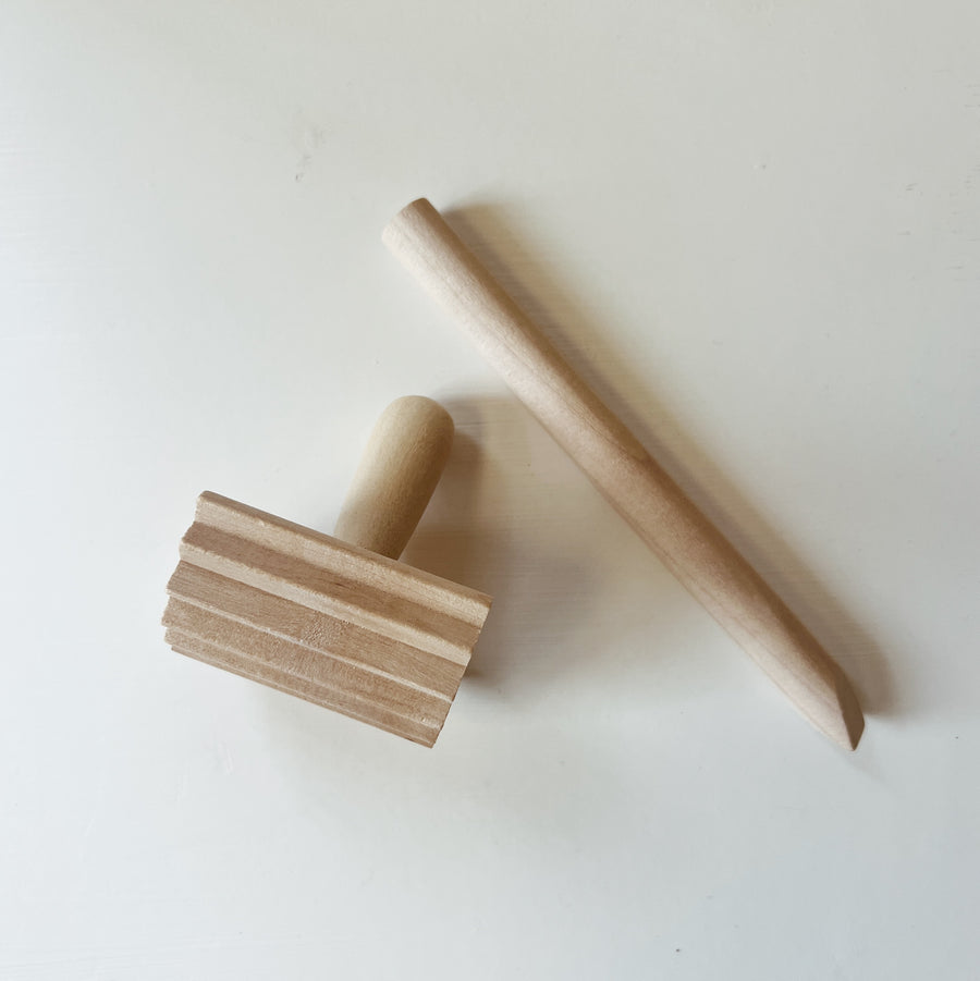 Creative wooden tools - 2, 6 or 12 pieces