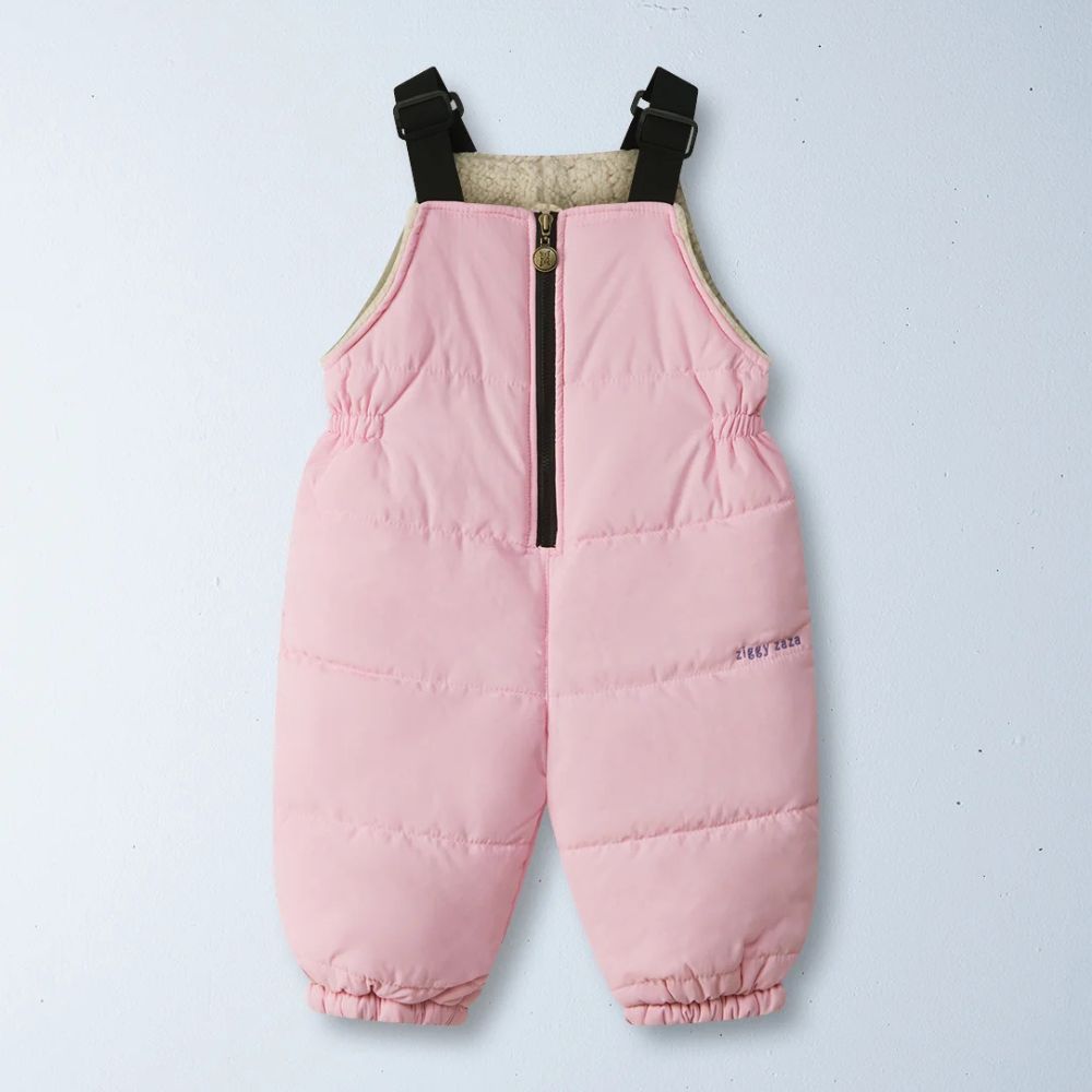 Ziggy Zaza - Puffin Winter Playsuit - Peony Pink