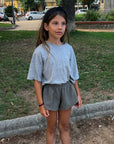 Tothemoon ☾ - Badu shorts - 100% Cotton - Handmade in Holland - Dark Olive