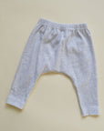 Tothemoon ☾ - Baggy baby pants - Organic cotton - Light grey