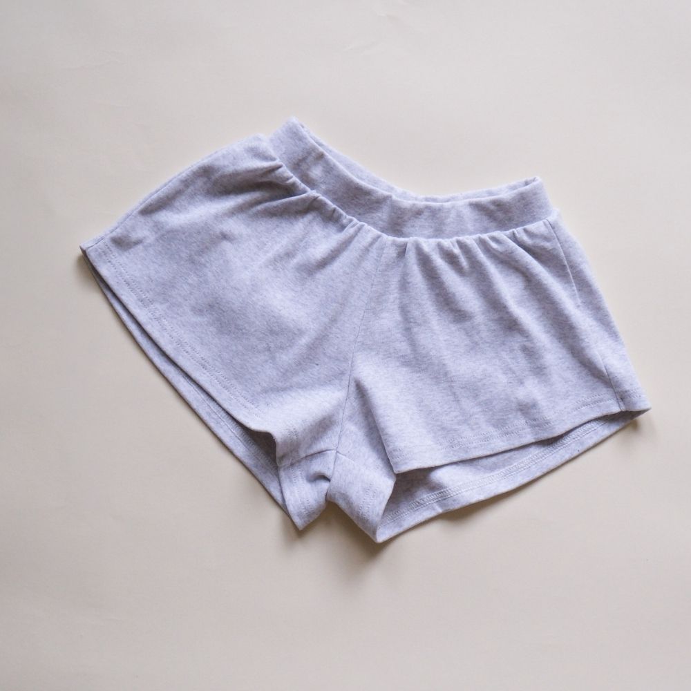 Tothemoon ☾ - Shorts - Organic cotton - Light grey