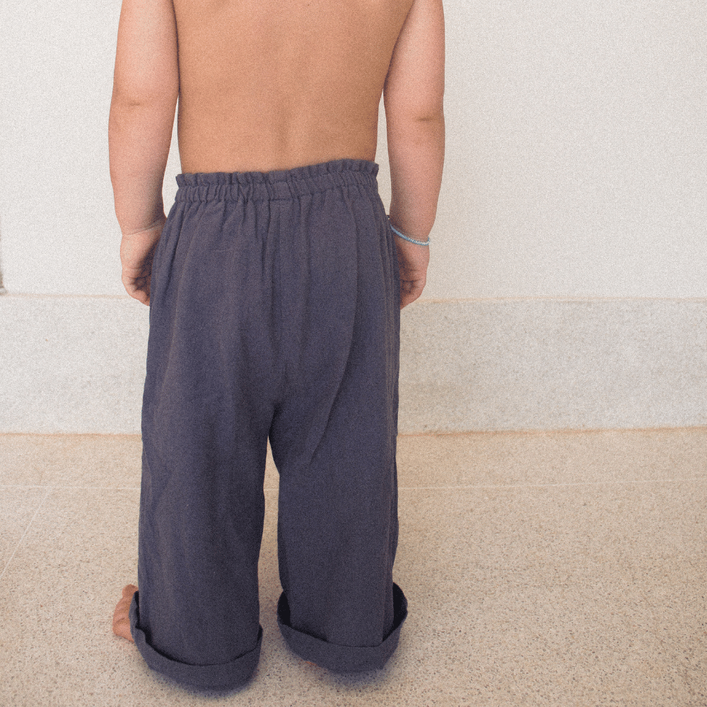 Tothemoon ☾ Tothemoon ☾ - Tony pants - 100% Cotton - Handmade in Holland Dark Olive / 1Y