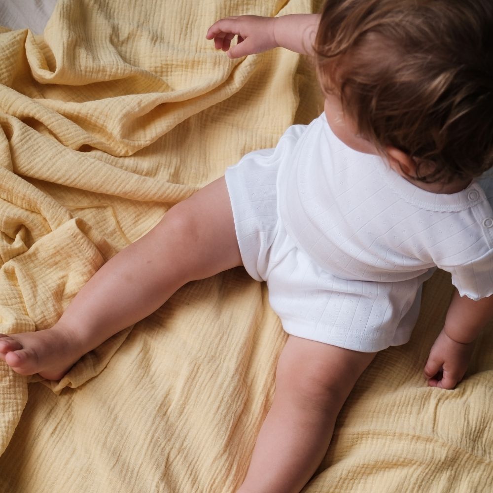 Tothemoon ☾ - Shorts - Organic cotton - Pointelle