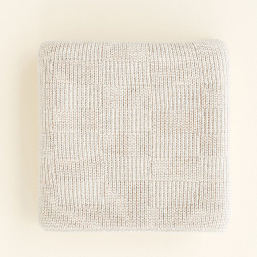 Hvid Hvid Ivy blanket - 100% Merino wool - Thick knit Blankets Cream