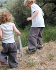 Tony pants - 100% Cotton - Handmade in Holland - Charcoal