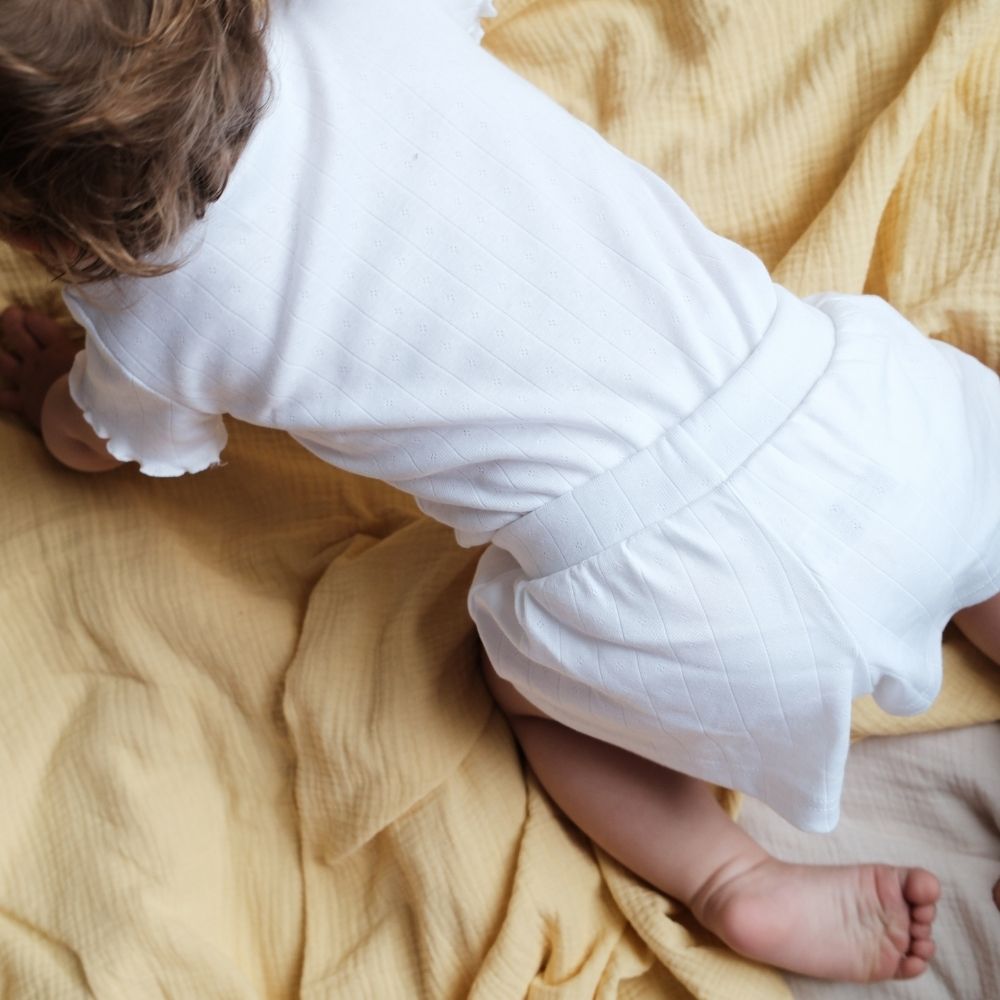 Tothemoon ☾ - Shorts - Organic cotton - Pointelle