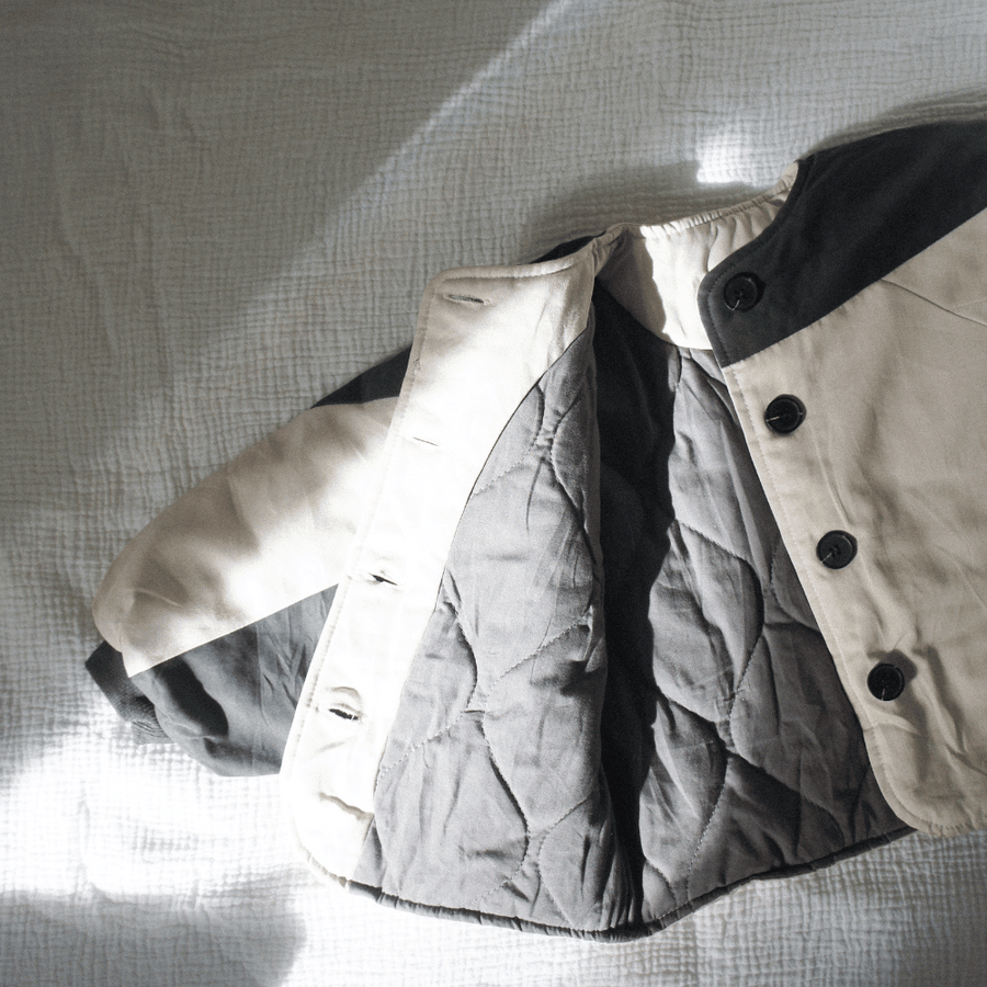 Tothemoon ☾ - Bambam Padded Bomber jacket - Cotton & Recycled Polyester