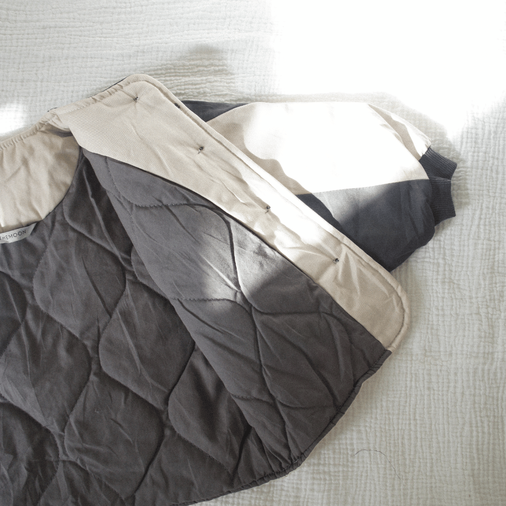 Tothemoon ☾ Tothemoon ☾ - Bambam Padded Bomber jacket - Cotton & Recycled Polyester 2y