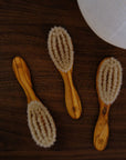 Baby brush - Olive wood & goat hair