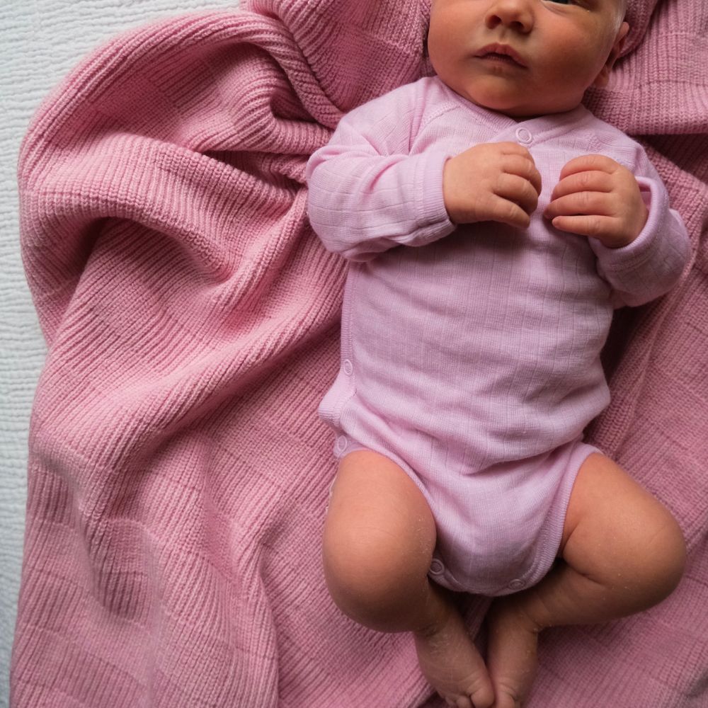 Cross-over body - Long sleeve - 100% Wool