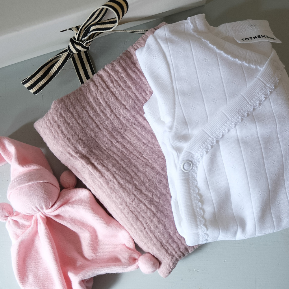 Zoen voor Gust - Giftbox - Newborn - Roze