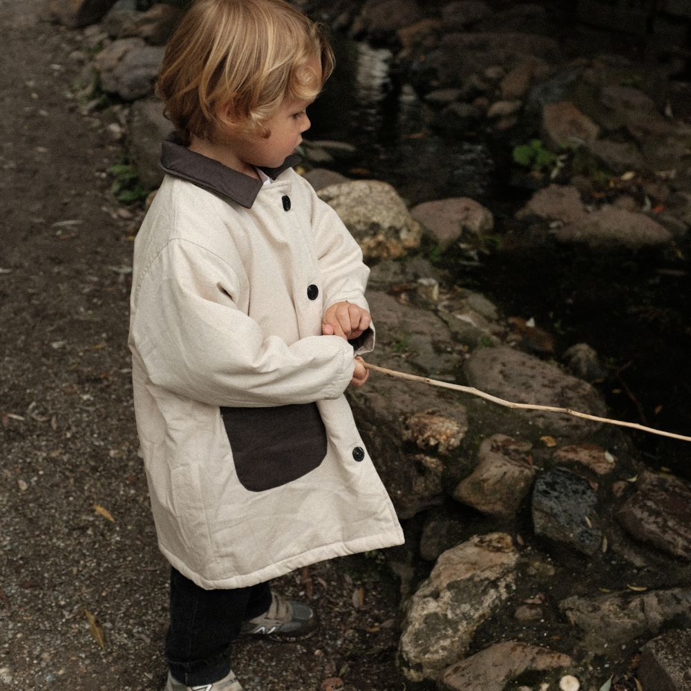 Tothemoon ☾ Tothemoon ☾ - Mosey Padded Long coat - Cotton & Recycled Polyester 2y